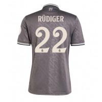 Real Madrid Antonio Rudiger #22 Kolmaspaita 2024-25 Lyhythihainen